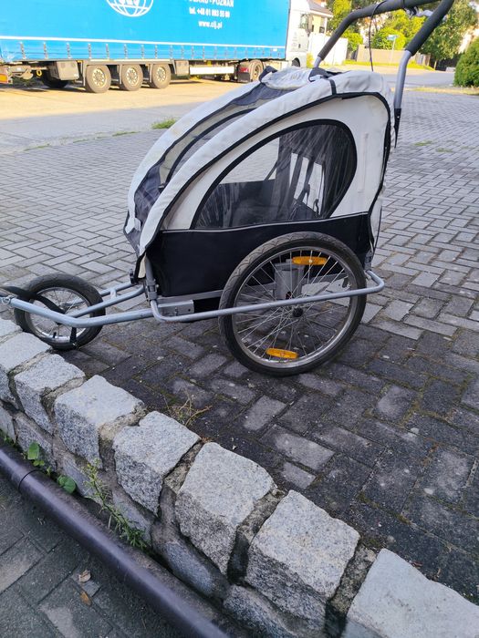 Riksza przyczepka rowerowa