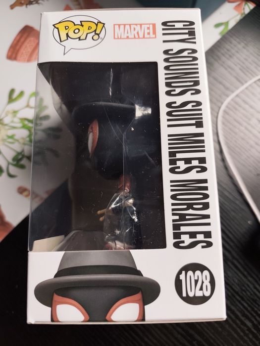 Funko Pop City Suit Miles Morales 1028 Spider Man 2 Marvel