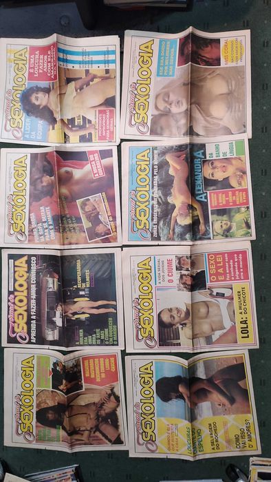 Lote 30 Jornais Jornal de Sexologia - Anos 80