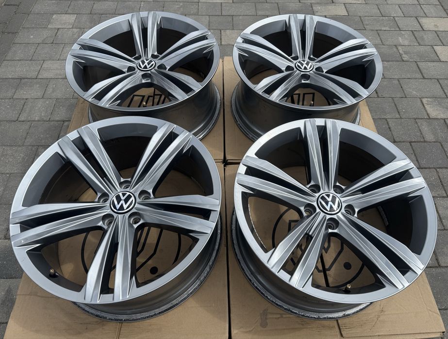 Oryginalne Felgi Volkswagen 19" 5x112 Tiguan Passat CC Arteon Scirocco  R-line Sebring