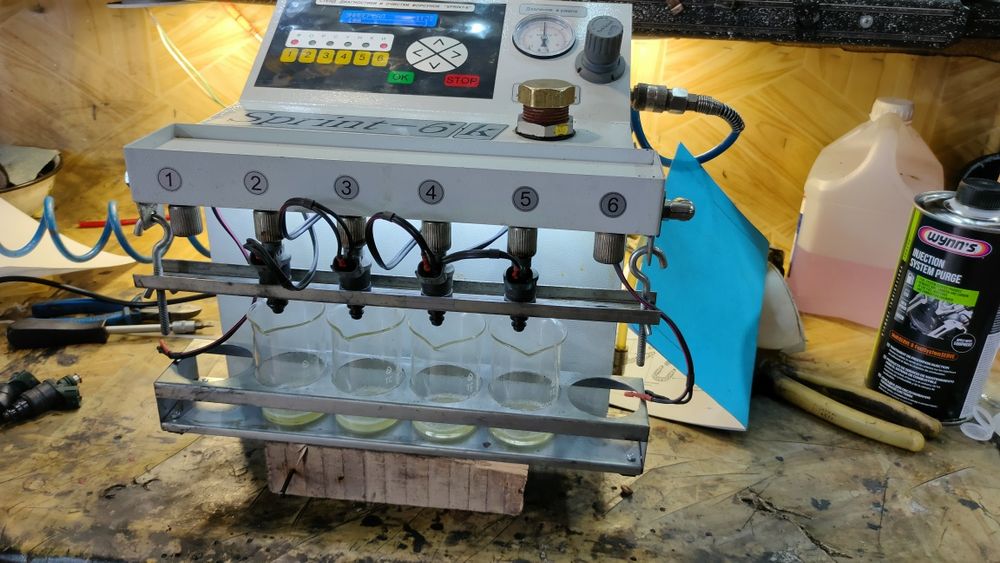 Чистка форсунок бензиновых двигателей