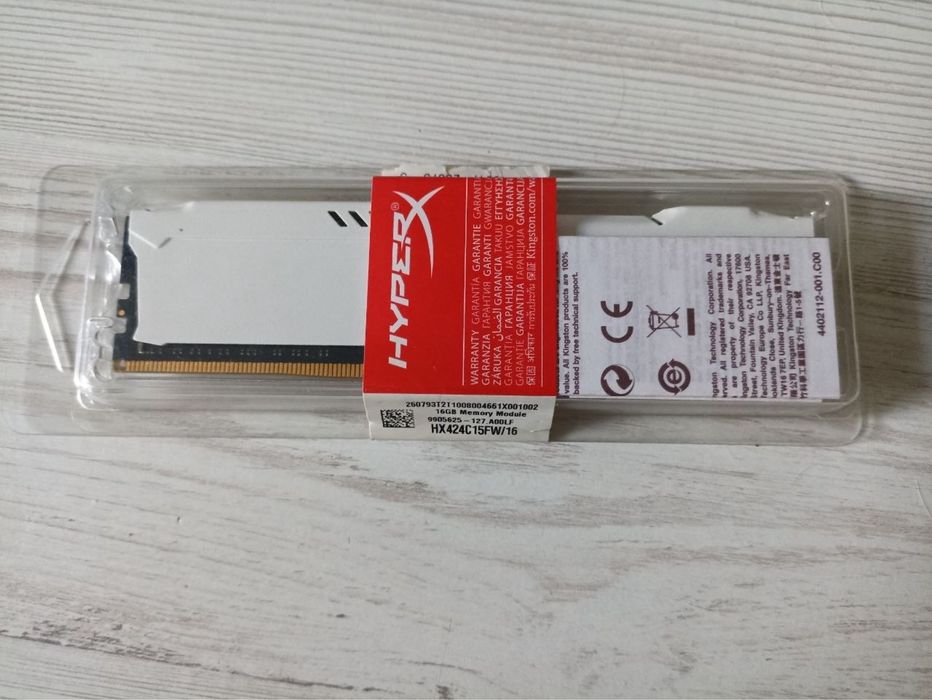 Оперативная память HyperX Fury DDR4 16 GB 2400 MHz