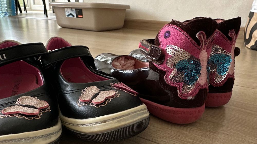 Туфлі шкіра для дівчинки лак розмір 27