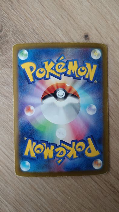 Carta Pokémon edição japonesa