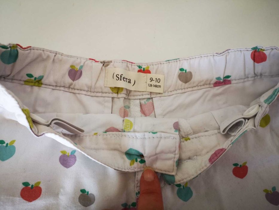 Calções de verão brancos Sfera 9-10 anos