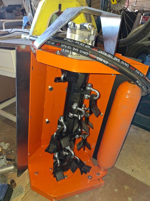 Trituradora destruçadora para mini escavadora