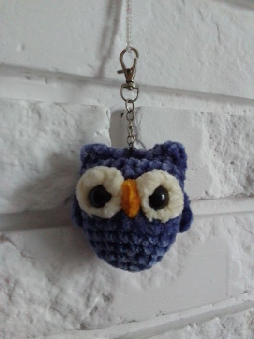 Sowa na szydełku