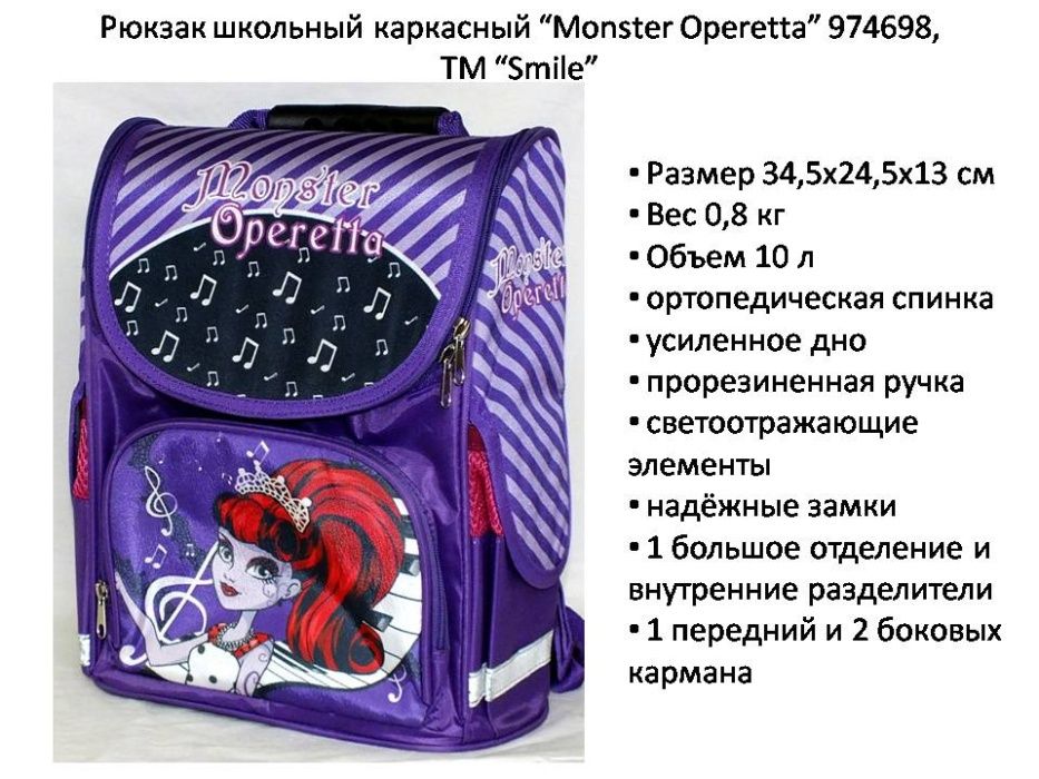 Ранец для младших классов.