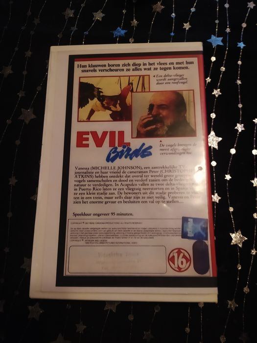 Krwiożercze Ptaki kaseta vhs Horror