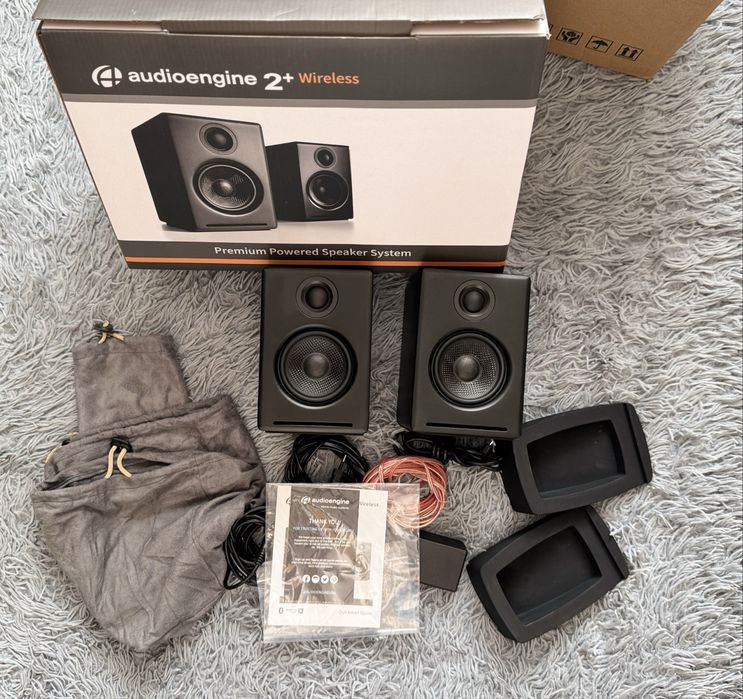 Audioengine A2+ BT Black - преміальна акустика 2.0 з Bluetooth