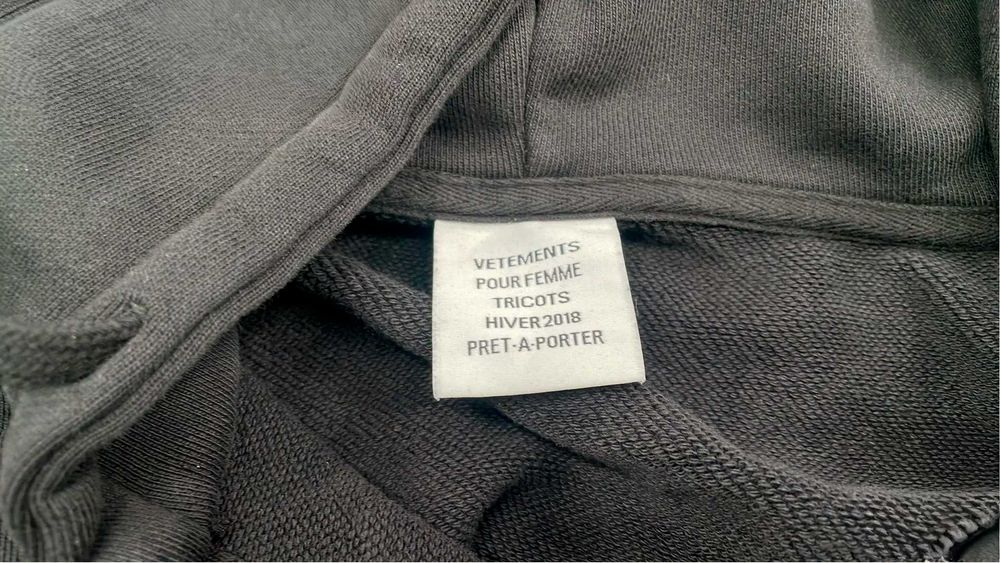 Vetements Antwerpen Split May The Bridges MTB Zip Hoodie