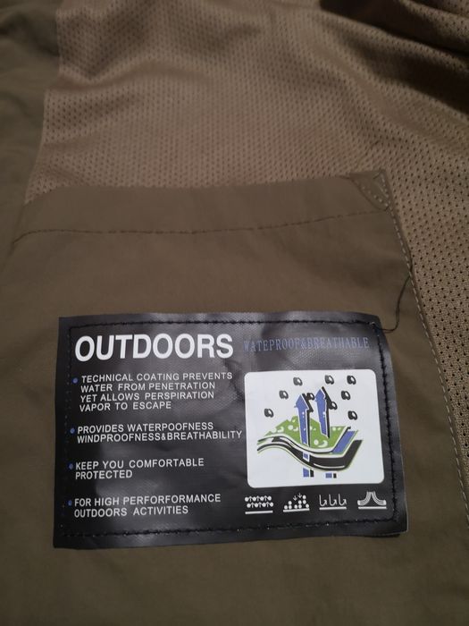 Ветровка дождевик мужской.