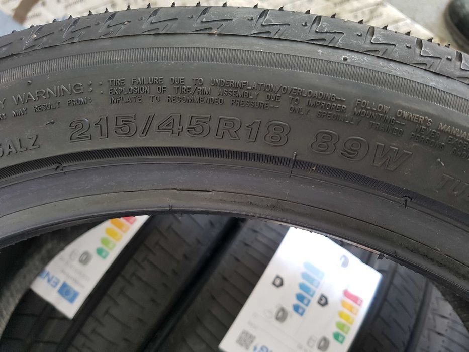 Nowe opony  Bridgestone Turanza T005 A  215/45R18  215/45/18  25r