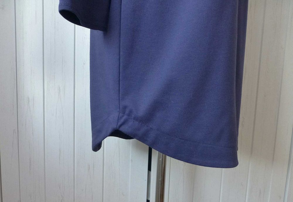 H&M prosta dzianinowa biurowa sukienka M L