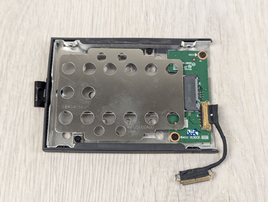 Корзина для SSD до ноутбуку Lenovo ThinkPad T470 T480 A485 A475