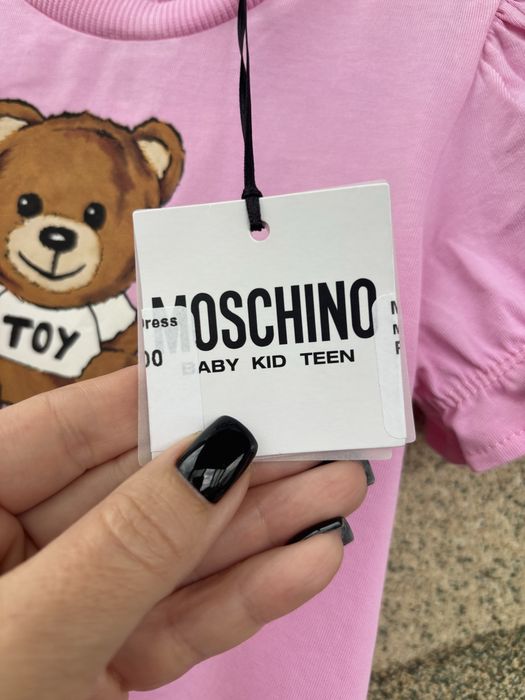 Оригінальна брендова сукня Moschino 12/18 місяців