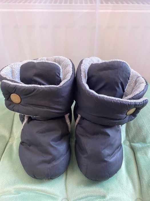 Дитячий комбінезон POLO by Ralph Lauren (пух) та чобітки - мокси