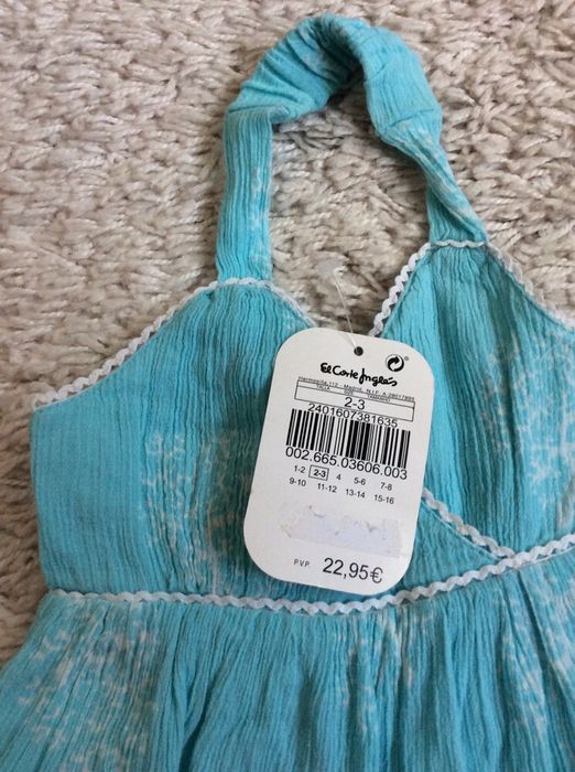 Vestido Natal zippy novo 12 anos