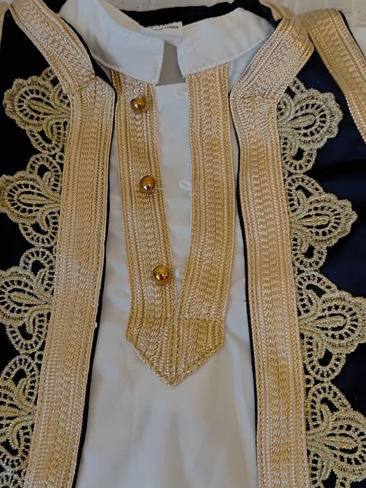 Śliczny strój przebranie mały maharadża król wschodu Arab roz 9-12mcy