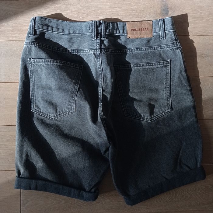 Oryginalne krótkie spodnie jeansowe PULL&BEAR pas 45cm