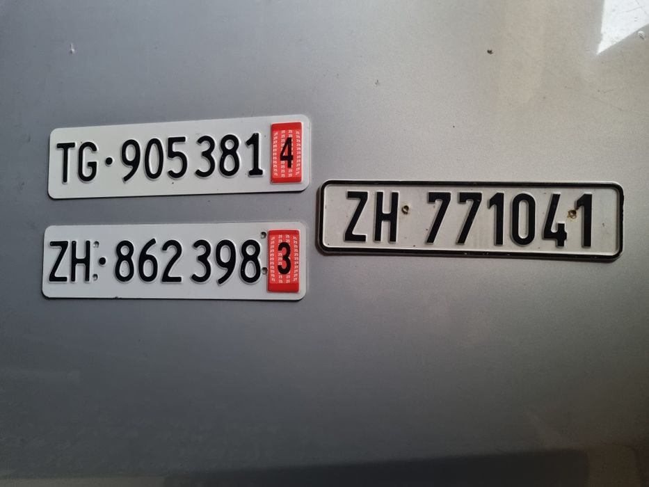 Tablice rejestracyjne szwajcaria