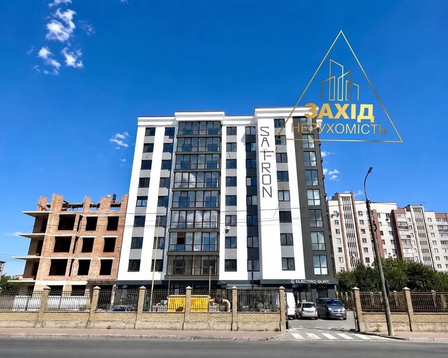 Однокімнатна ЗДАНА в ЖК «SAFRON» біля «Порт City»