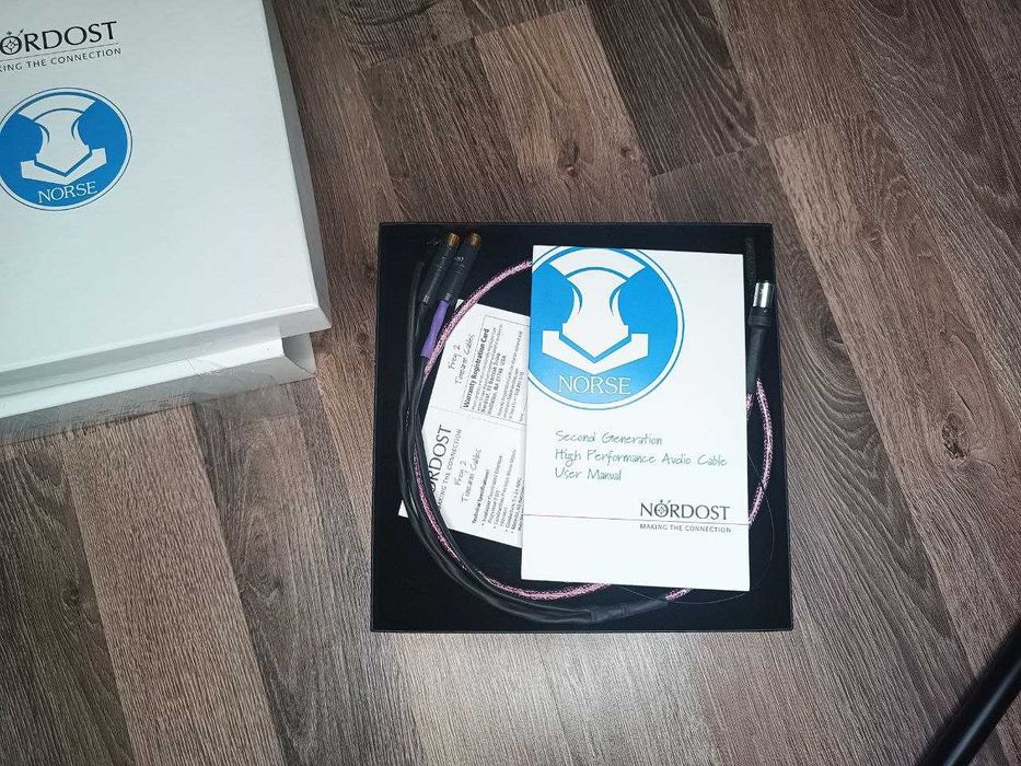 Кабель для тонарма: Nordost Frey-2 1.25m (5 Pin Din to 2 RCA)