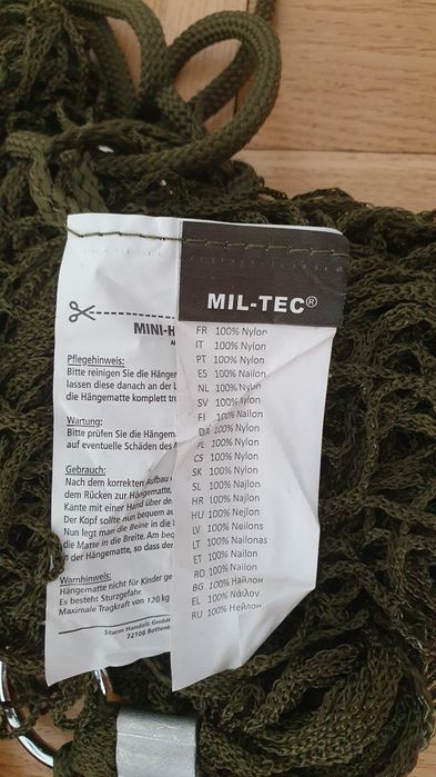 Hamak, decathlon, mil-tec