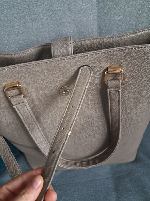 Torebka beżowa Wittchen shopper