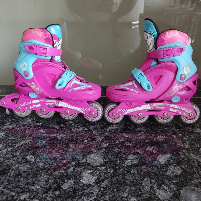 Patins Decathlon menina