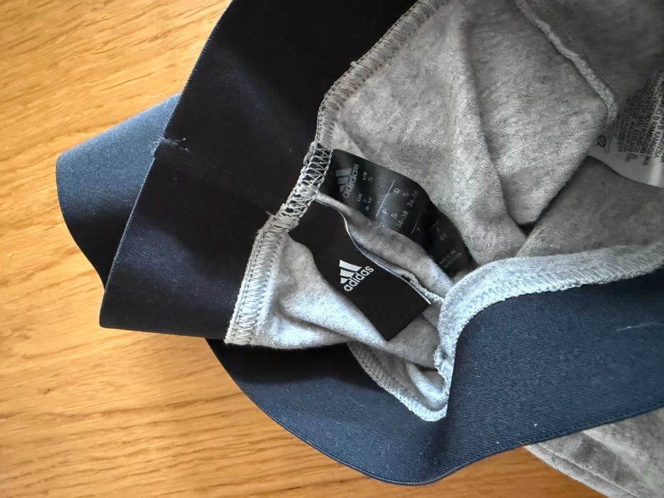 Szare Legginsy Adidas S