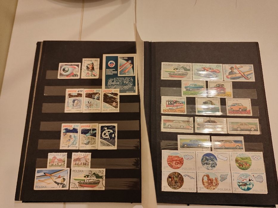 Klaser ze znaczkami 1965 - 1990, PRL, CCCP