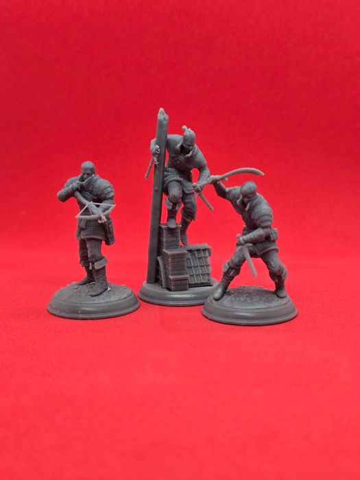 Miniaturas em resina para Dungeons and Dragons