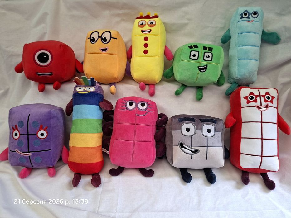 Намберблоки Намберблокс Numberblocks