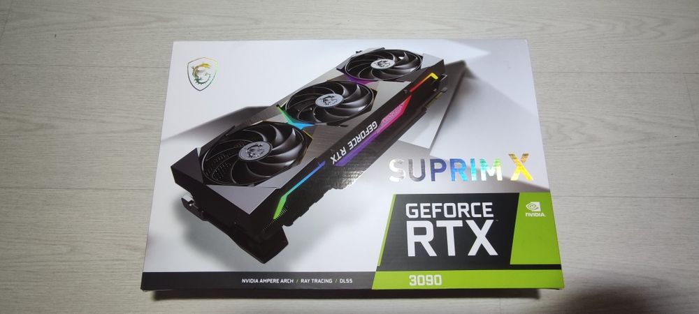 Placa Gráfica MSI GeForce RTX 3090 SUPRIM X – 24GB