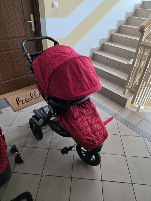 Wózek Baby Jogger City elite full komplet Czerwony