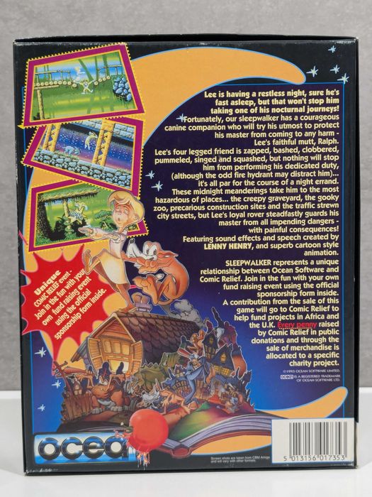 Sleepwalker gra Amiga BIG BOX Eng z 1993 r.