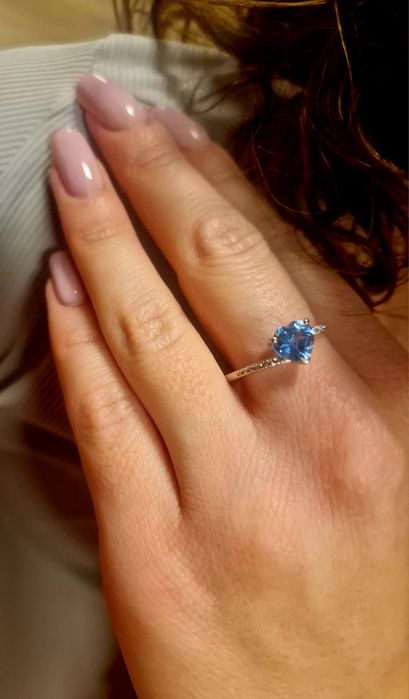 Magiczny z. Topazem I diamentami