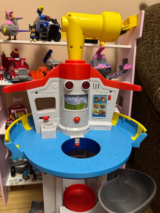 Spin master оглядова вежа баншня база щенячий патруль