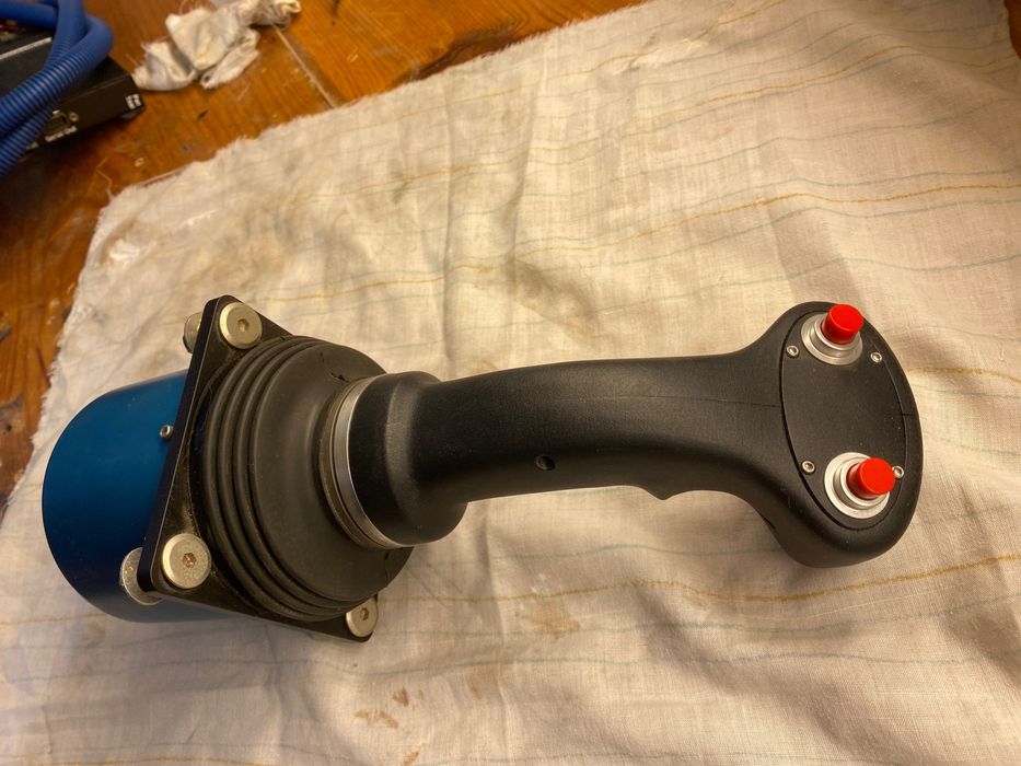 Joystick profissional JF 3 da BG systems USA. Com serial box conector