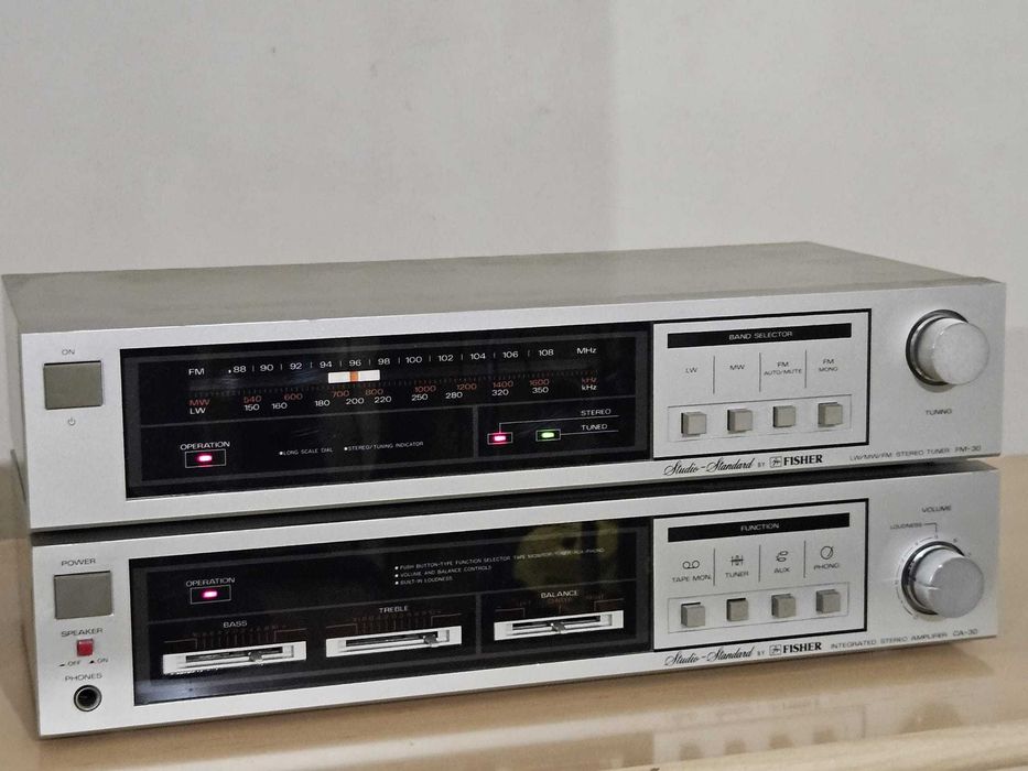 Fischer CA 30, FM 30 wzmacniacz i tuner, wszystko sprawne