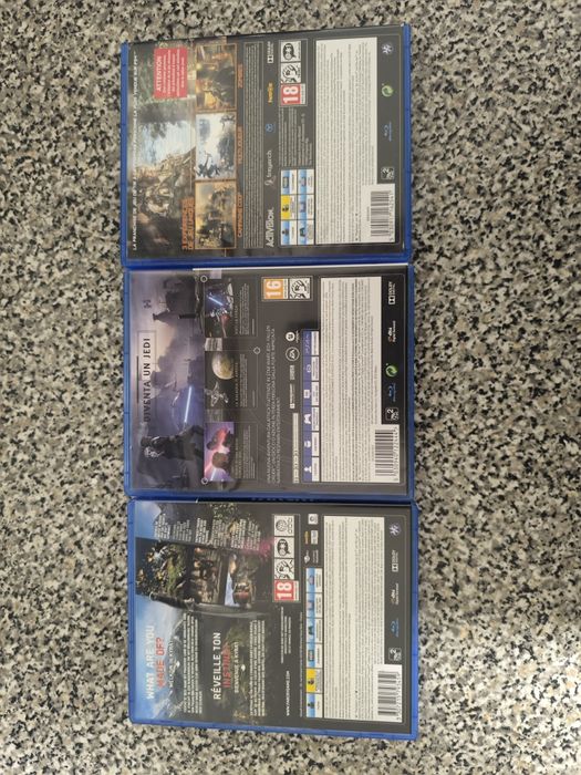 Star wars jedi fallen order/Call of duty black ops 3/Far cry 4 Ps4