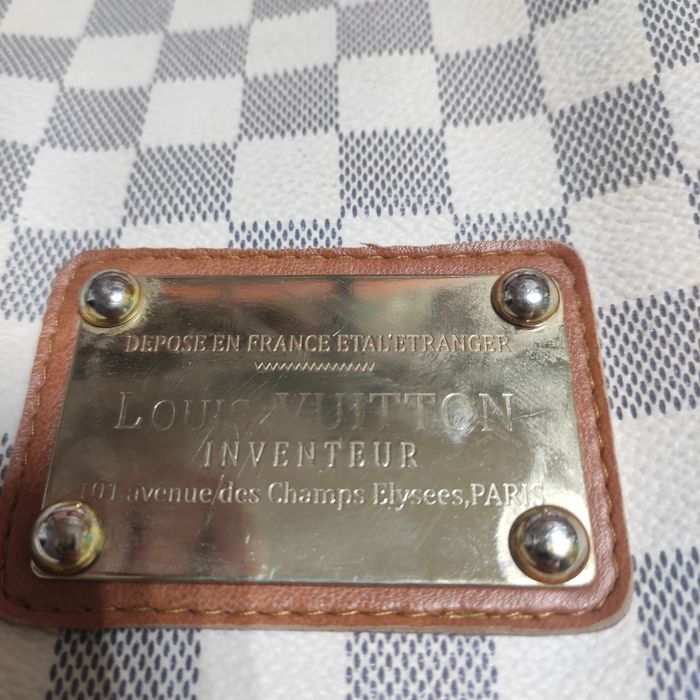 Жіноча сумка в стилі Louis Vuitton Damier Azur
