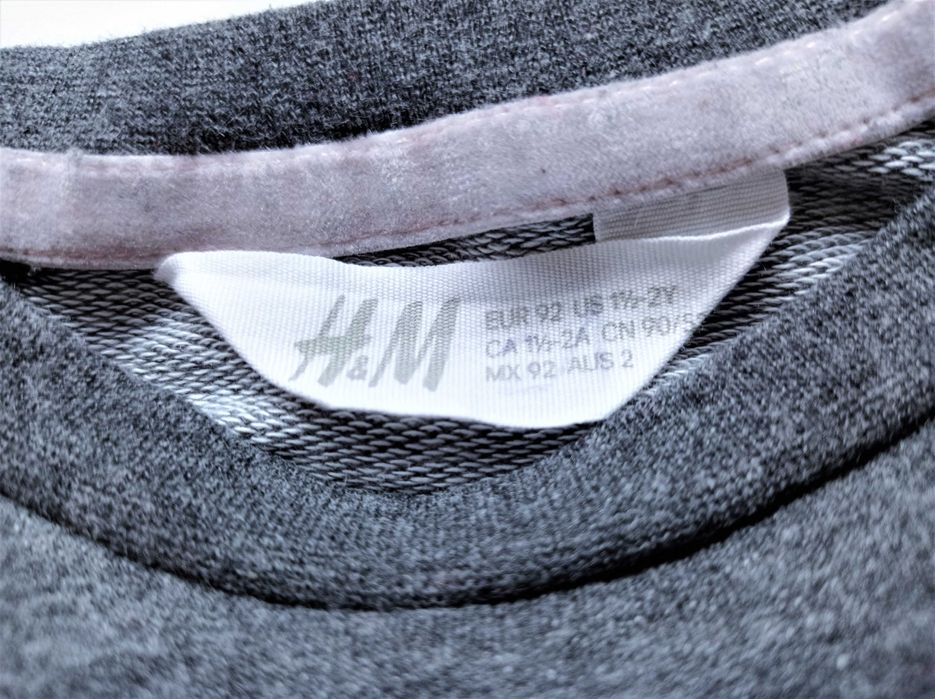 Bluza 3D Króliczki H&M 92