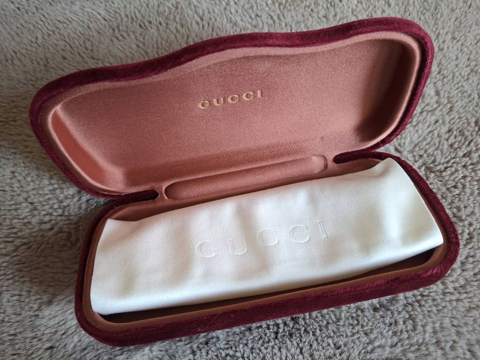 Futerał na okulary GUCCI NOWY szmatka gucci w zestawie  pokrowiec