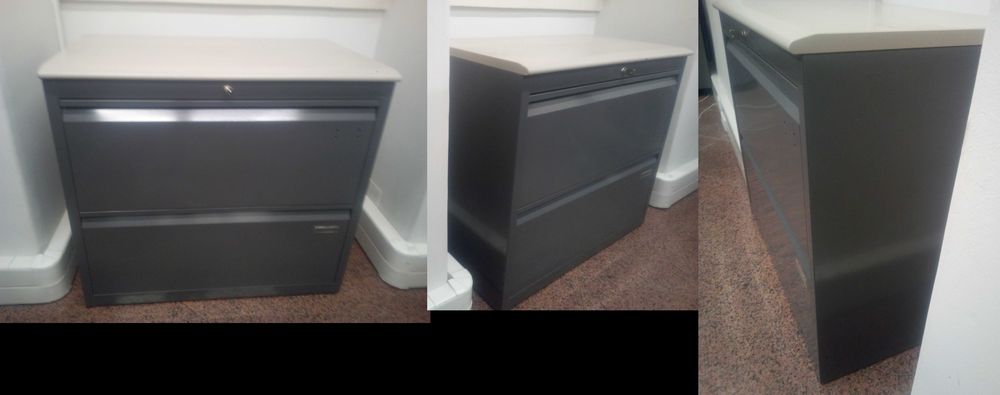 7Armários-Arquivo em aço lacado(de 2 ou 4 gavetas de pastas suspensas)