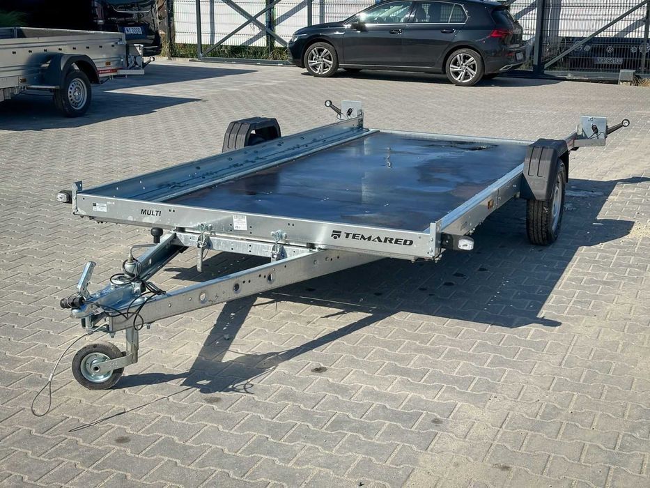 Przyczepa platforma 401x184 cm TEMARED Multitransporter 4018 dmc 750kg