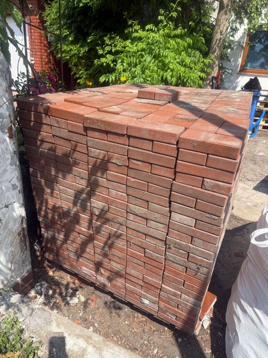 Kostka klinkierowa z rozbiórki