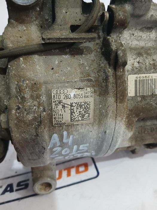 COMPRESSOR AC AUDI A4 2.0TDI 150CV , REF: 8TG0260805S - 447280-8821