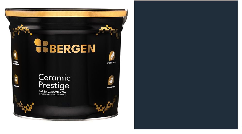 Bergen Farba do ścian Ceramiczna  Morska Głębia 5l